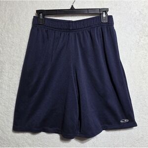 C9 by Champion Boys Navy Blue Mesh Athletic Shorts With Pockets XL 16-18